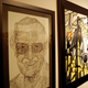 Illustration for article titled Trippy Re-Interpretations of Stan Lees Comic Book Characters at Art Show